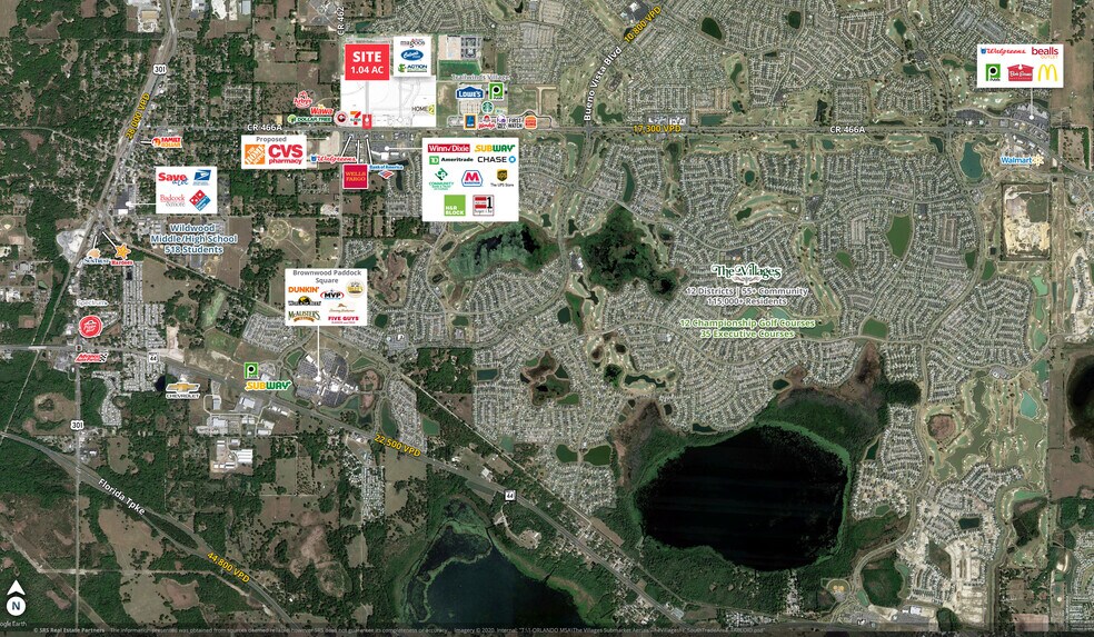 5071 Sundance Trl, Wildwood, FL à louer - Aérien – Image 2 sur 6