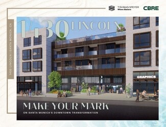 Plus de détails pour 1430 Lincoln Blvd, Santa Monica, CA - Local commercial à louer