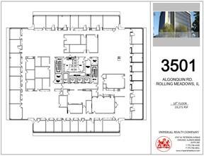 3501 Algonquin Rd, Rolling Meadows, IL à louer Plan d’étage– Image 1 sur 9