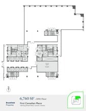100 King St W, Toronto, ON à louer Plan d’étage– Image 1 sur 1