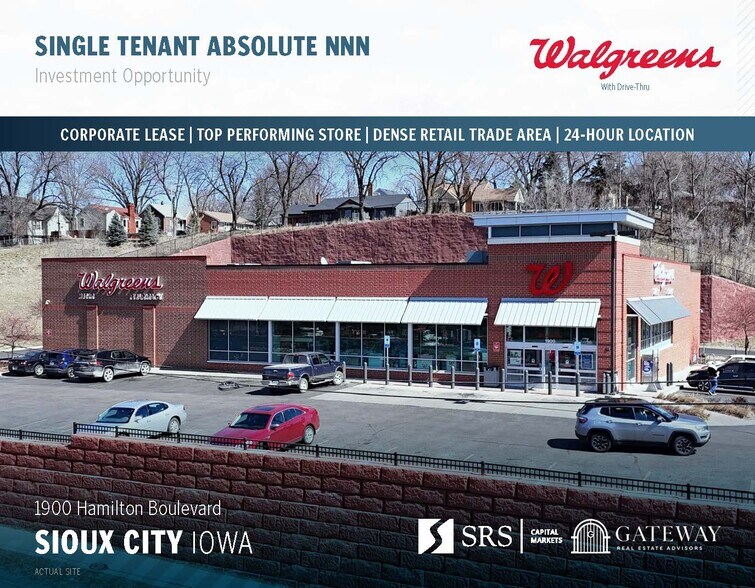 1900 Hamilton Blvd, Sioux City, IA à vendre - Photo de l’immeuble – Image 1 sur 6