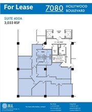 7080 Hollywood Blvd, Los Angeles, CA à louer Plan d’étage– Image 1 sur 1