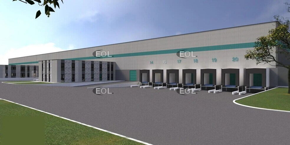 Industriel/Logistique dans Fontaine à louer - Photo de l’immeuble – Image 2 sur 2