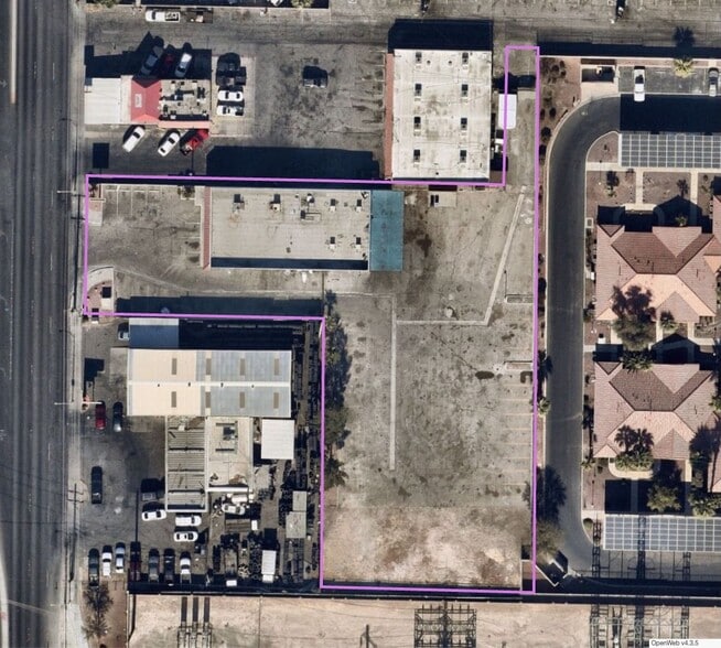 634 N Eastern Ave, Las Vegas, NV à louer - Aérien – Image 2 sur 6