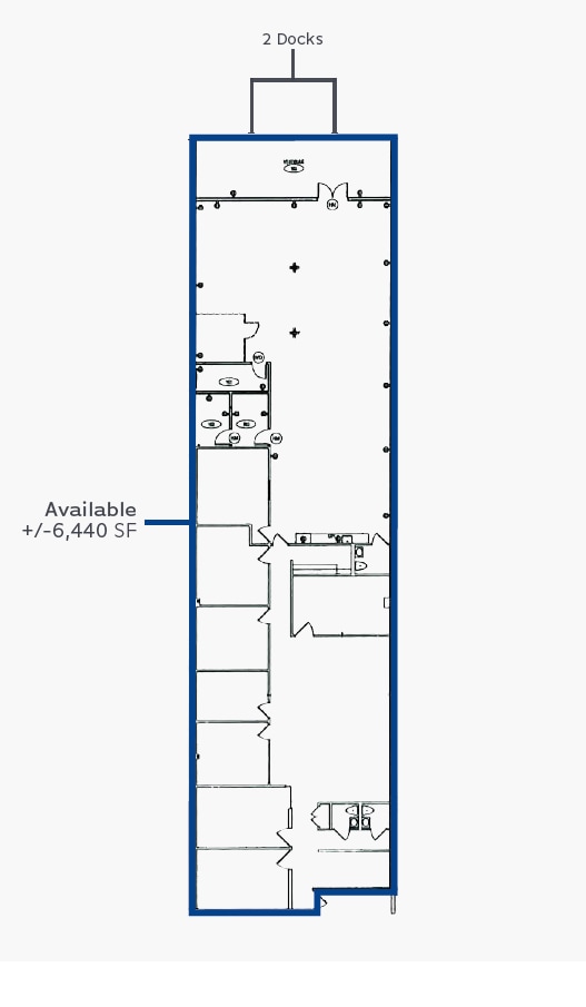 9011-9045 N Deerwood Dr, Brown Deer, WI à louer Plan d’étage– Image 1 sur 1