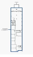 9011-9045 N Deerwood Dr, Brown Deer, WI à louer Plan d’étage– Image 1 sur 1