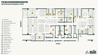 1131 4th Ave S, Nashville, TN à louer Plan de site– Image 1 sur 2