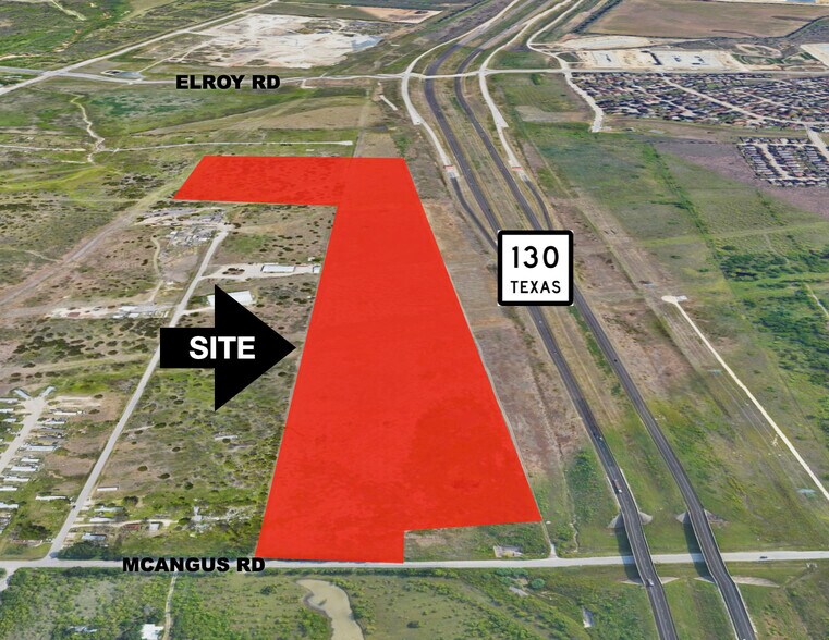 11014 McAngus rd, Del Valle, TX à vendre - Aérien – Image 2 sur 3