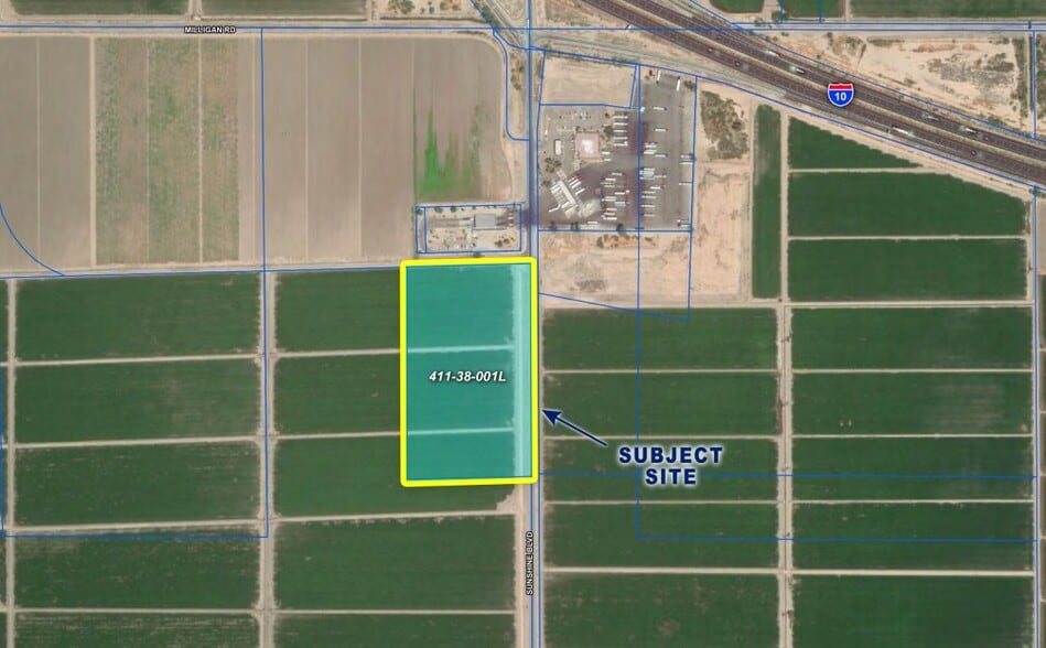 Milligan Rd & Sunshine Blvd, Eloy, AZ à vendre - Aérien – Image 2 sur 2