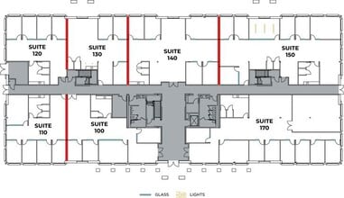 111 Academy Dr, Irvine, CA à louer Plan d’étage– Image 2 sur 7