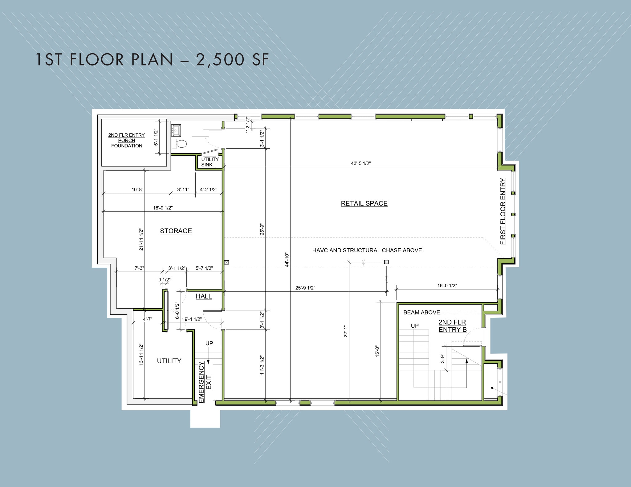 96 Depot St, Manchester Center, VT à louer Plan d’étage– Image 1 sur 2
