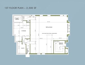 96 Depot St, Manchester Center, VT à louer Plan d’étage– Image 1 sur 2
