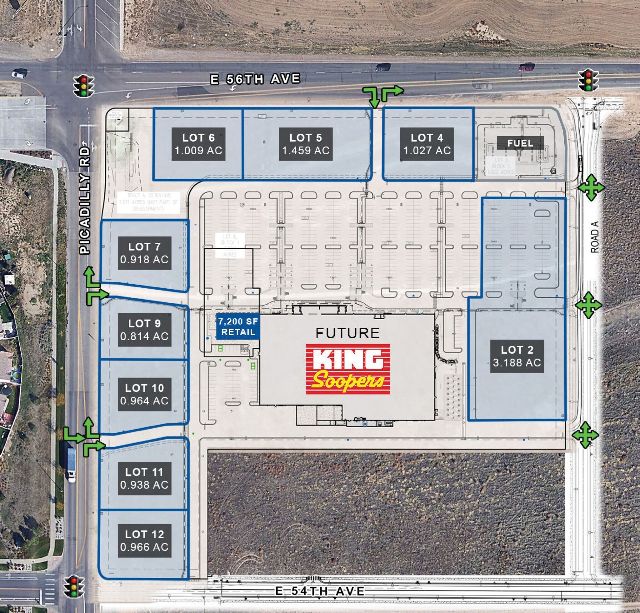 TBD SEC 56th Ave and Piccadilly Rd, Aurora, CO à louer Plan de site– Image 1 sur 1