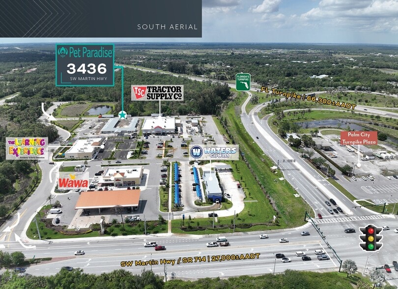 3440 Martin Hwy, Palm City, FL à vendre - Aérien – Image 2 sur 8