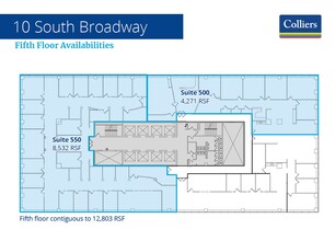 10 S Broadway, Saint Louis, MO à louer Plan d’étage– Image 1 sur 1