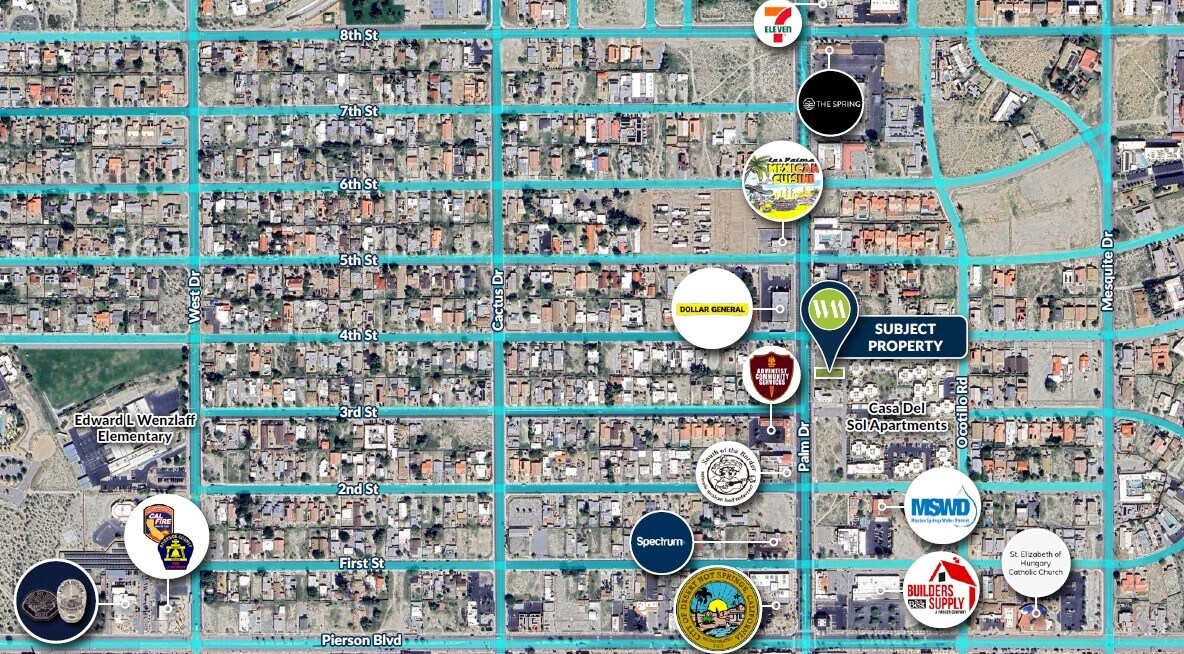 000 Palm Dr, Desert Hot Springs, CA à vendre Photo principale– Image 1 sur 7