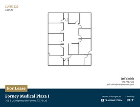 763 E US Highway 80, Forney, TX à louer Plan d’étage– Image 1 sur 1
