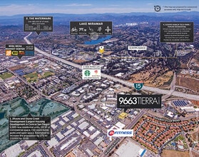 9663 Tierra Grande, San Diego, CA - VUE AÉRIENNE  vue de carte