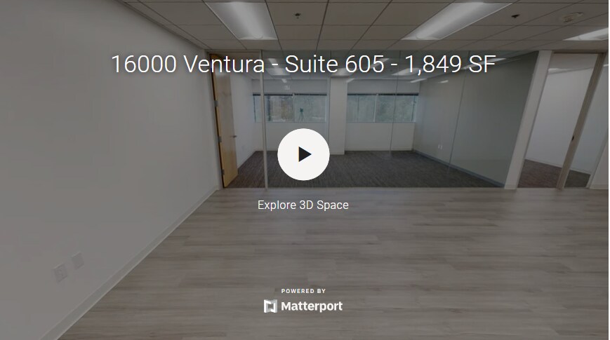 16000 Ventura Blvd, Encino, CA à louer - Numérisation 3D Matterport – Image 2 sur 15