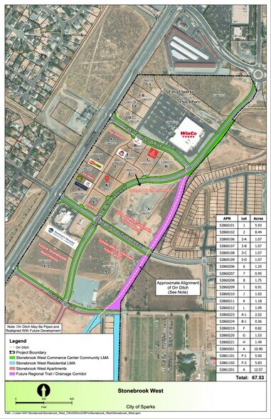 7927 Tierra Del Sol Pkwy, Sparks, NV à louer - Plan de site – Image 3 sur 3