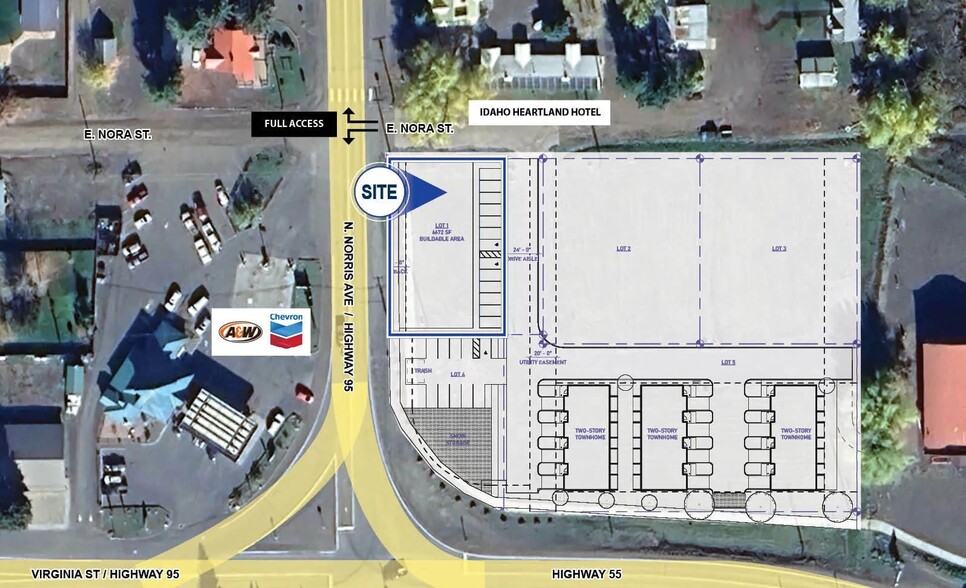Highway 55, New Meadows, ID à louer - Plan de site – Image 2 sur 3