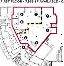 413-421 Stuart Cir, Richmond, VA à louer Plan d’étage– Image 1 sur 1