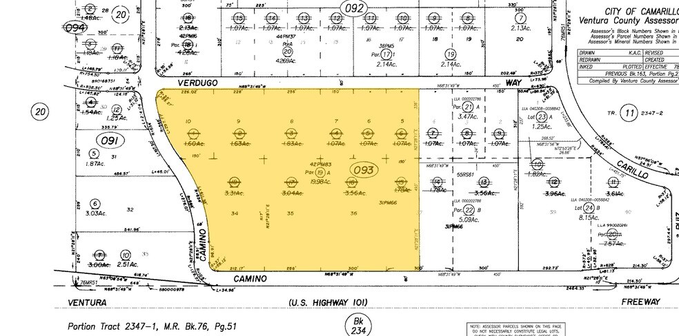 5153 Camino Ruiz, Camarillo, CA à louer - Plan cadastral – Image 2 sur 12