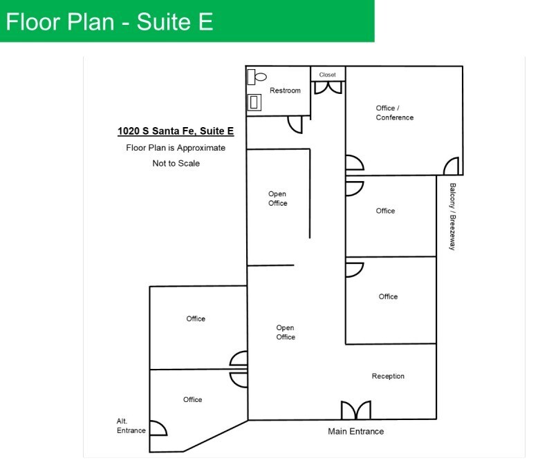 1020 S Santa Fe Ave, Vista, CA à louer Plan de site– Image 1 sur 1