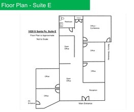 1020 S Santa Fe Ave, Vista, CA à louer Plan de site– Image 1 sur 1