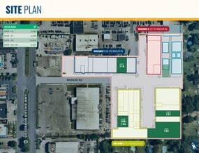 115-119 Roesler Rd, Glen Burnie, MD à louer Plan de site– Image 2 sur 2