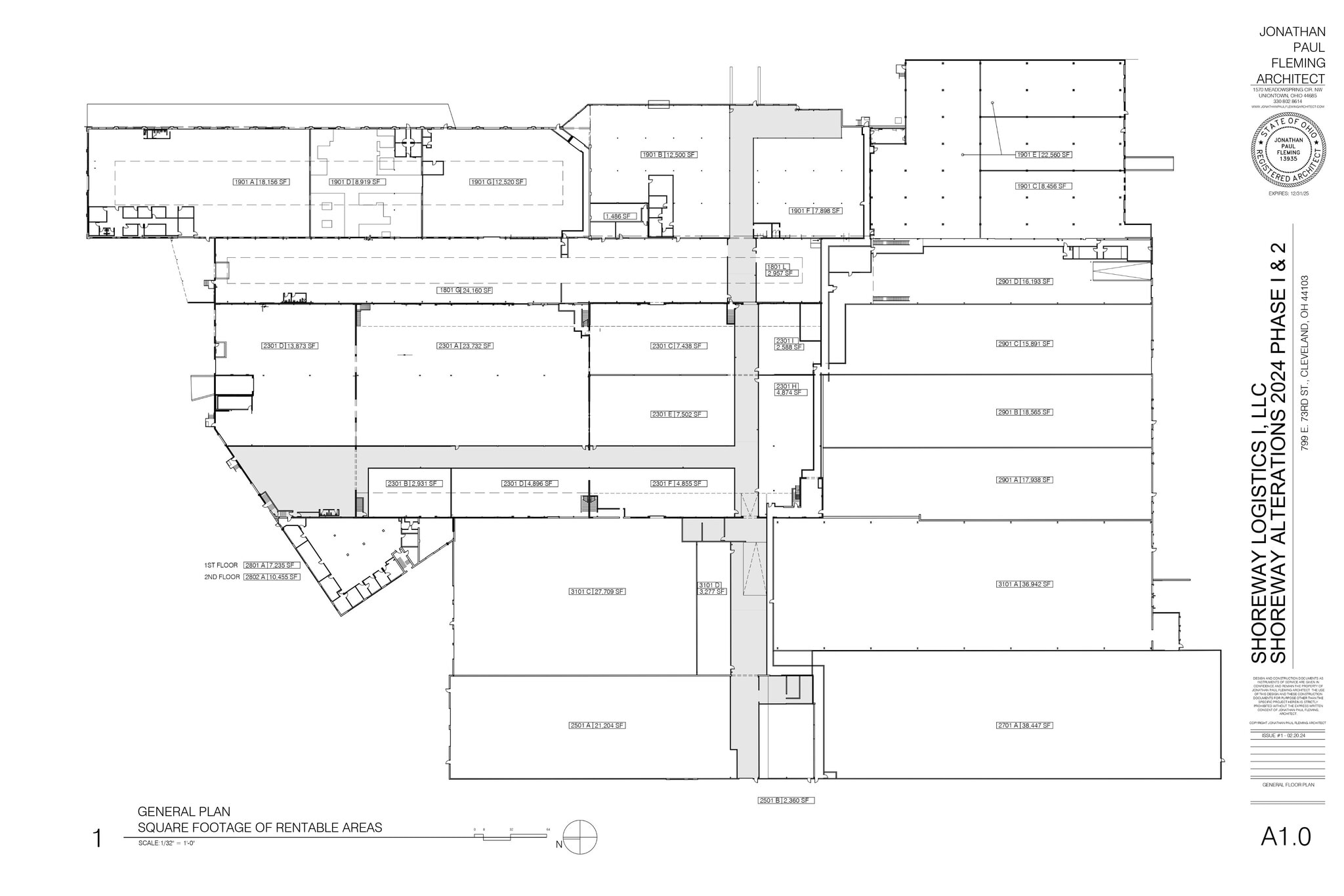 799 E 73rd St, Cleveland, OH à louer Plan d’étage– Image 1 sur 1