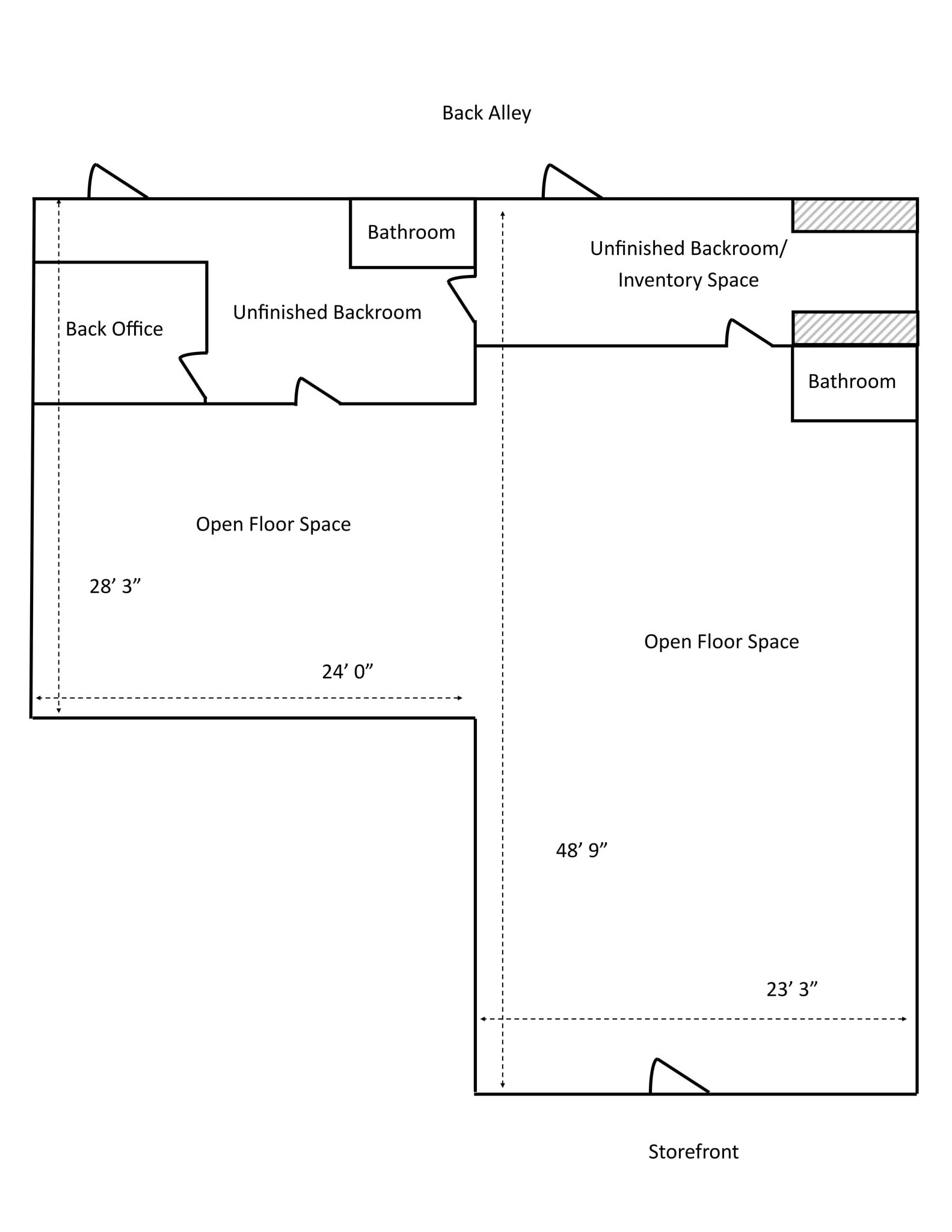 105-137 E 37th St, Loveland, CO à louer Plan de site– Image 1 sur 6