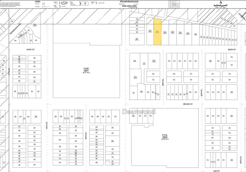 4916 Nash St NE, Washington, DC à vendre - Plan cadastral – Image 2 sur 13