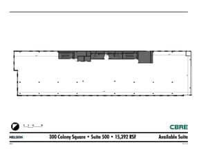 1175 Peachtree St NE, Atlanta, GA à louer Plan d’étage– Image 1 sur 1