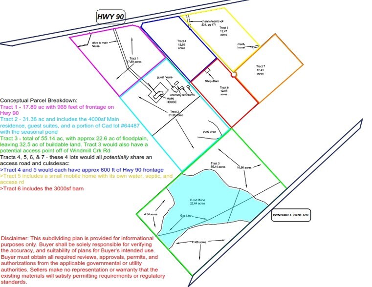 13661 E Highway 90, Kingsbury, TX à vendre - Plan de site – Image 2 sur 73