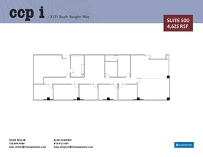 3131 S Vaughn Way, Aurora, CO à louer Plan de site– Image 1 sur 1