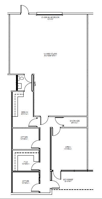 220 Story Rd N, Irving, TX à louer Plan d’étage– Image 1 sur 1