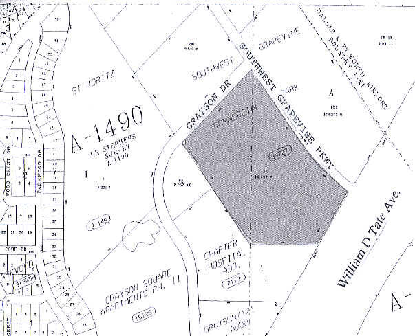 1701 Vantage Dr, Carrollton, TX à louer - Plan cadastral – Image 2 sur 3