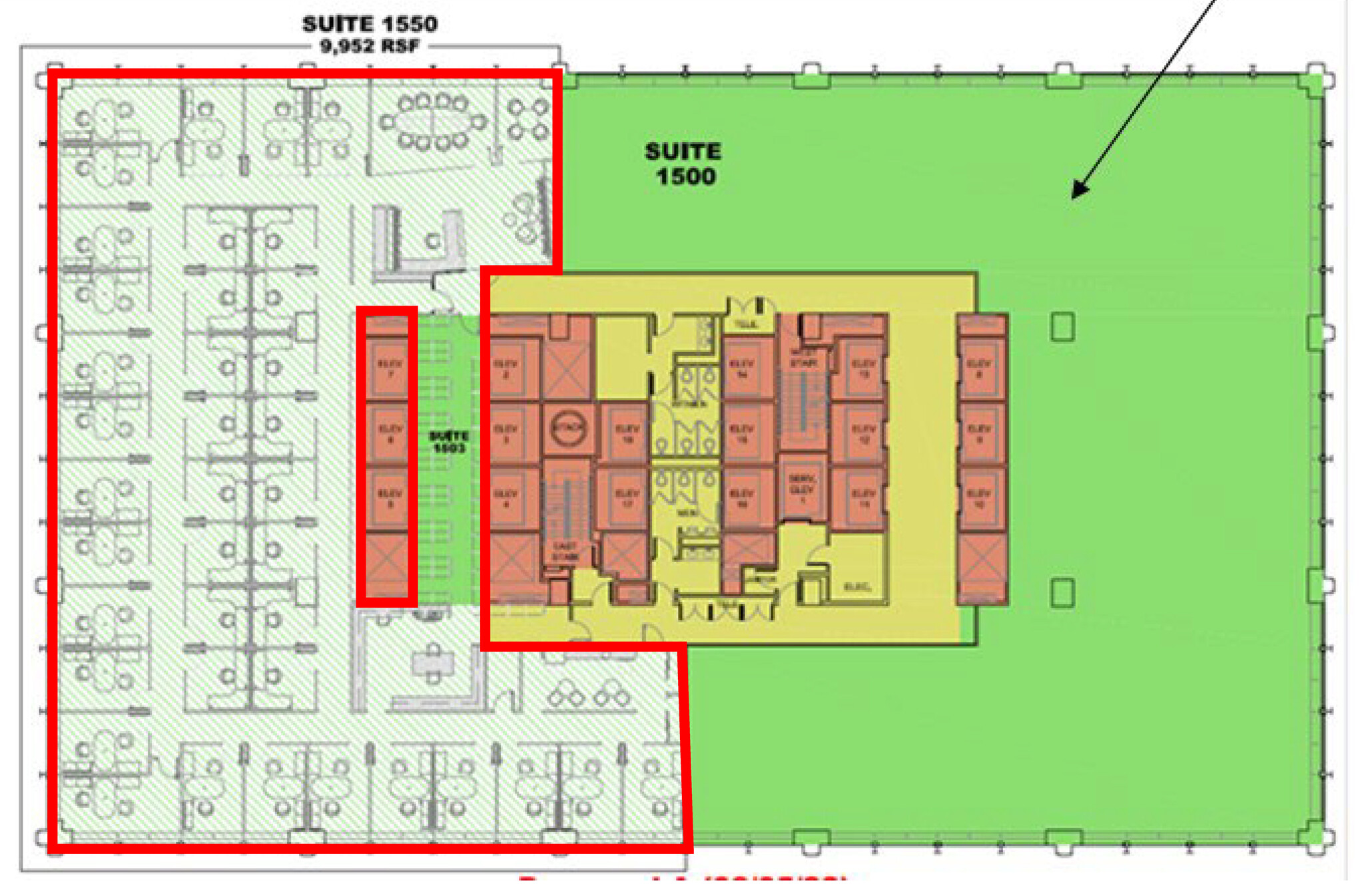 401 N Michigan Ave, Chicago, IL à louer Plan d’étage– Image 1 sur 1