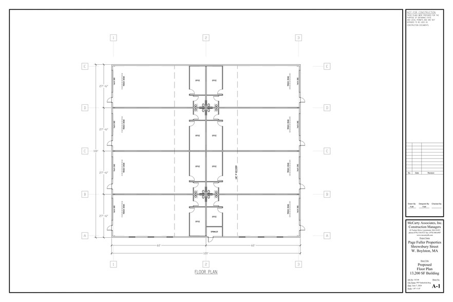 160 Hartwell St, West Boylston, MA à louer - Plan de site – Image 2 sur 3