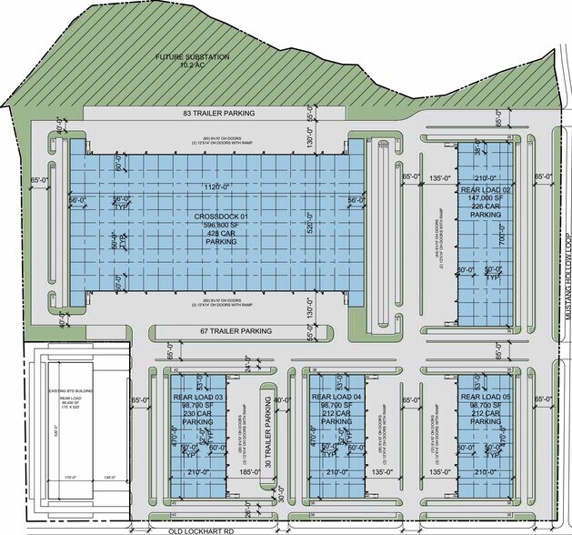 138 Cross Meadows Ct, Buda, TX à louer - Plan de site – Image 3 sur 22