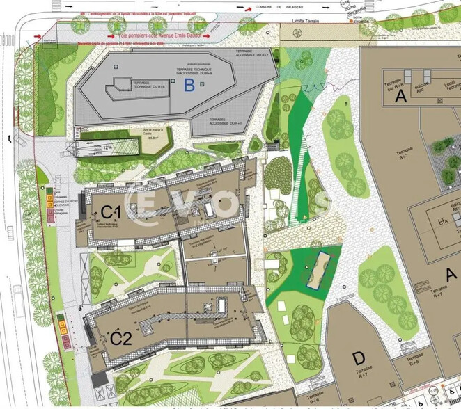 Rue Emile Baudot, Palaiseau à vendre - Plan d’étage – Image 3 sur 14