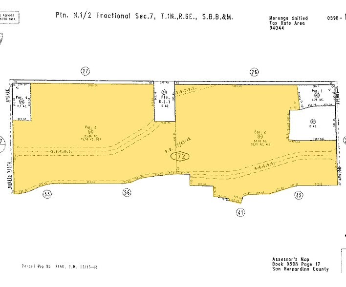 0 Aberdeen Dr, Yucca Valley, CA à vendre - Plan cadastral – Image 2 sur 30