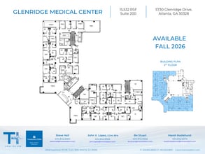 5730 Glenridge Dr NE, Atlanta, GA à louer Plan d’étage– Image 1 sur 2
