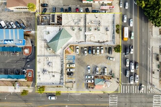1870-1890 S Western Ave, Los Angeles, CA - Vue aérienne  vue de carte - Image1