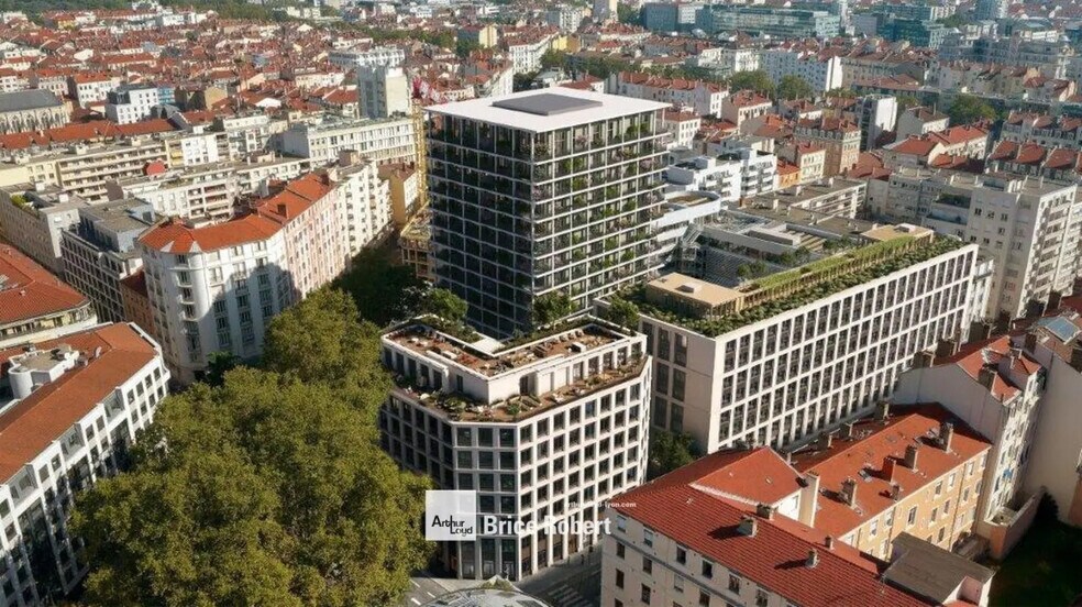 119 Rue Tete D'Or, Lyon à louer - Aérien – Image 3 sur 6