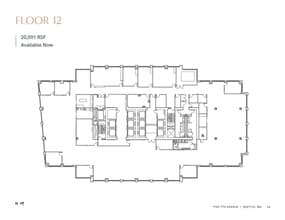 1700 7th Ave, Seattle, WA à louer Plan d’étage– Image 1 sur 1