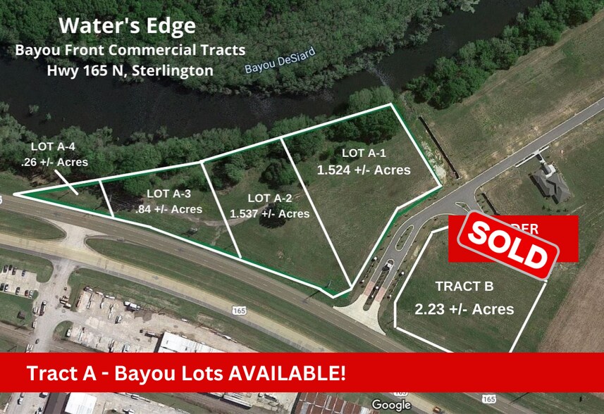 0 Hwy 165, Sterlington, LA à vendre - Plan de site – Image 2 sur 4