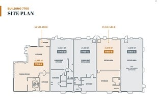 7760 Brentwood Blvd, Brentwood, CA à louer Plan d’étage– Image 1 sur 1