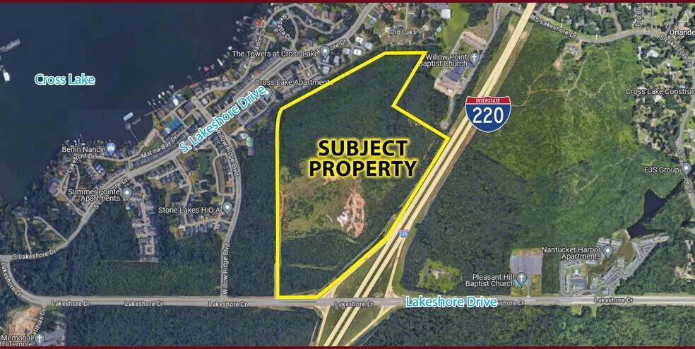 Lakeshore & I-220, Shreveport, LA à vendre - Photo principale – Image 1 sur 1